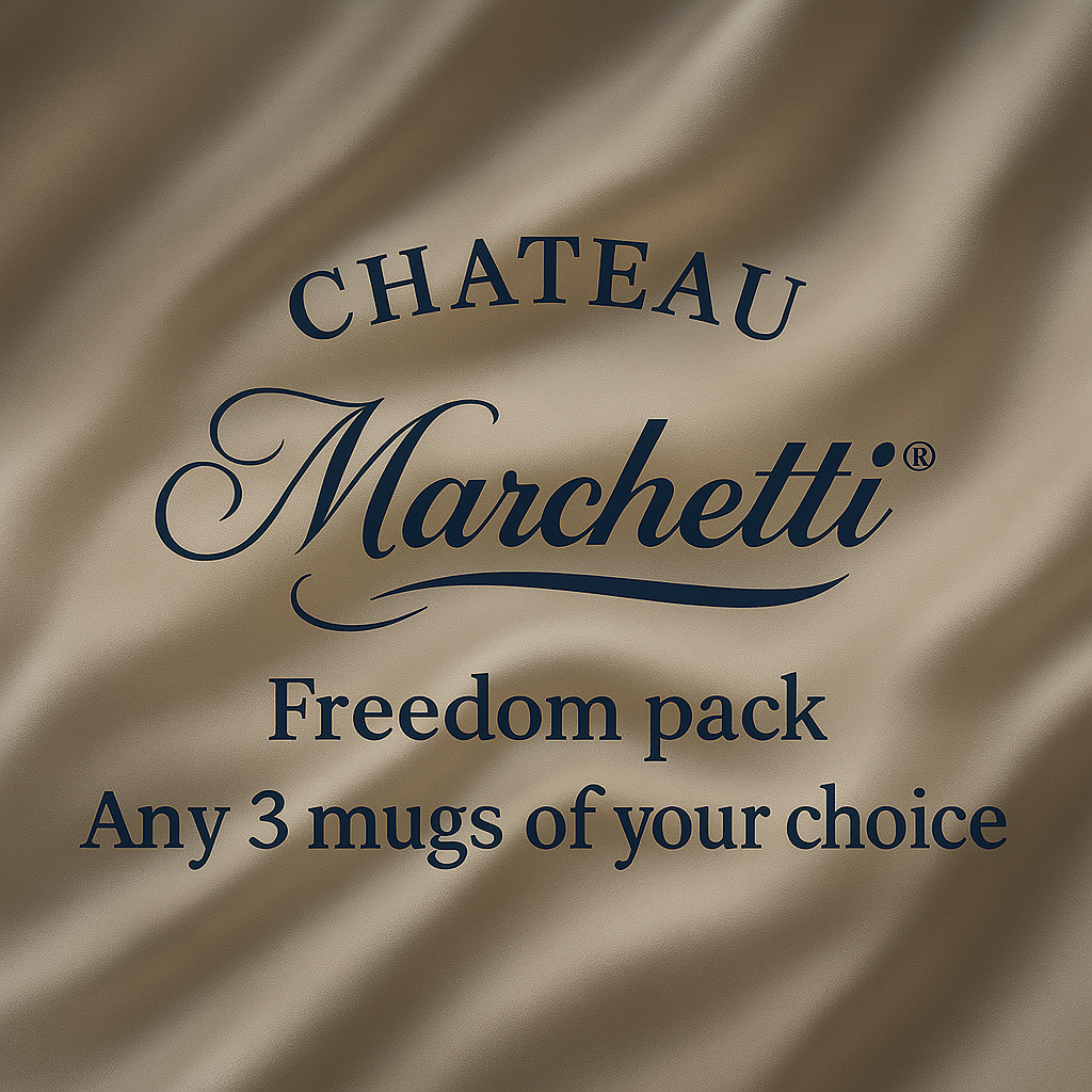 Chateau Marchetti® Luxe Giftset – Freedom Edition | 15oz Mug