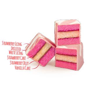 The Original Cakebites by Cookies United, Grab-and-Go Bite-Sized Snack (Classic Italian Rainbow, 8 Pack)