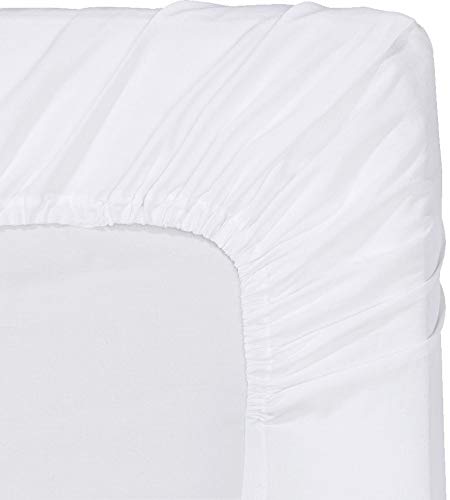 Utopia Bedding Spannbettlaken für Queensize-Betten – Großpackung mit 6 Spannbettlaken – weiche gebürstete Mikrofaser – tiefe Taschen – schrumpft und verblasst nicht – pflegeleicht (grau)