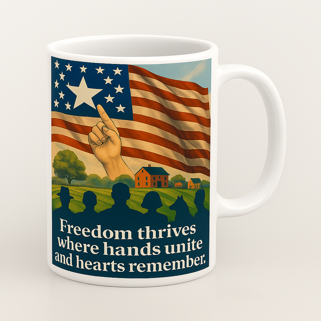 Chateau Marchetti® Luxe Giftset – Freedom Edition | 15oz Mug
