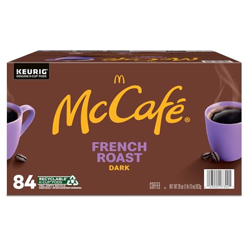 McCafe Premium Medium Roast K-Cup Coffee Pods, Premium Roast, 84 Count