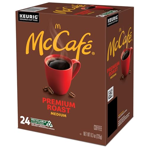 McCafe Premium Medium Roast K-Cup Coffee Pods, Premium Roast, 84 Count
