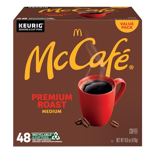 McCafe Premium Medium Roast K-Cup Coffee Pods, Premium Roast, 84 Count