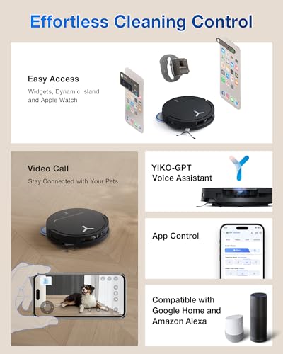 ECOVACS DEEBOT T50 MAX PRO Omni Robot Vacuum and Mop, 18,500Pa Suction, 18mm Auto-Lift, ZeroTangle &TruEdge 2.0, AIVI 3.0 Obstacle Avoidance, Auto Hot Water Mop Wash/Dry/Refill, Self-Emptying