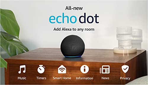 Echo Dot (newest model) | Officially Licensed NBA Limited-Edition