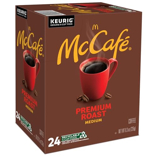 McCafe Premium Medium Roast K-Cup Coffee Pods, Premium Roast, 84 Count