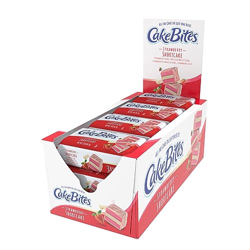 The Original Cakebites by Cookies United, Grab-and-Go Bite-Sized Snack (Classic Italian Rainbow, 8 Pack)
