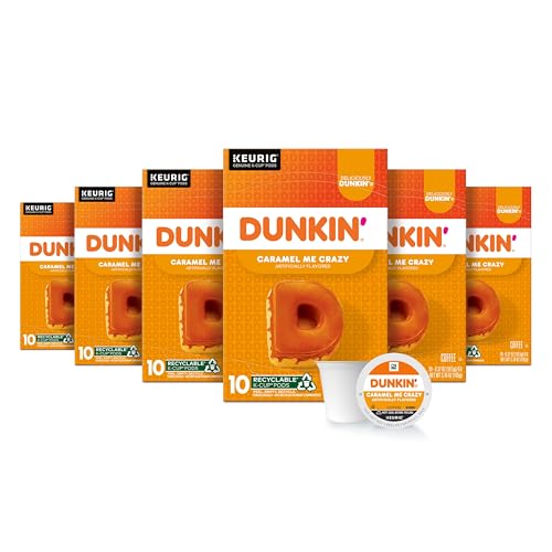 Dunkin' Best Sellers Coffee Variety Pack, 60 Keurig K-Cup Pods