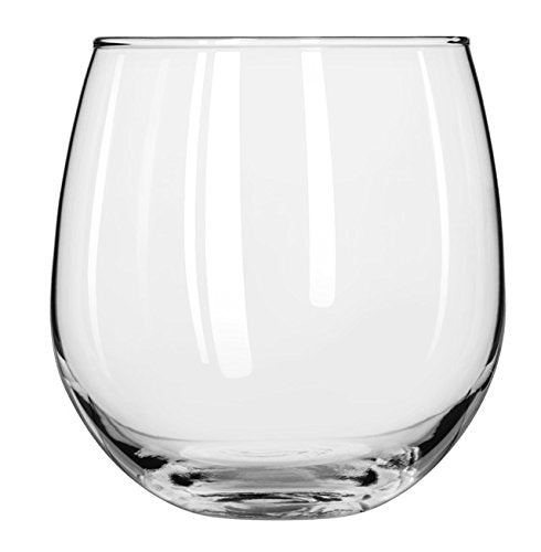 Libbey Vina Red Balloon Wine Glasses, 18.25 Oz Elegant Large Red Wine Glasses Set of 6, Long Stem Glass Wine Glasses for Weddings, Birthdays, and More