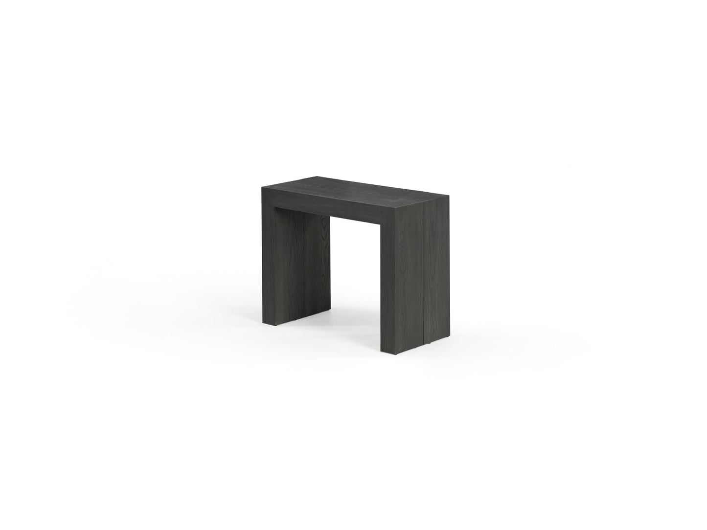 Transformer Table Esstisch-Set für 4 bis 12, ausziehbarer Esstisch aus Holz mit ausziehbarer Bank, Möbel für kleine Räume, Küchentisch-Set (Dunkelgrau, Tisch + Bank)