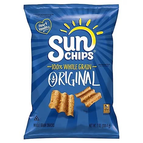 SunChips Multigrain Snacks, Variety Pack, 1 Ounce (Pack of 40)