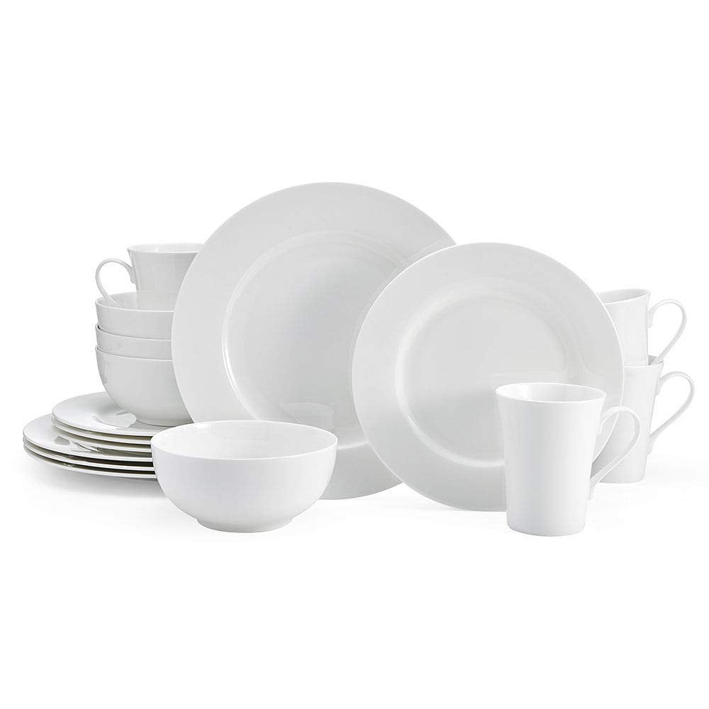 Mikasa Delray 16-Piece Bone China Dinnerware Set, Service for 4