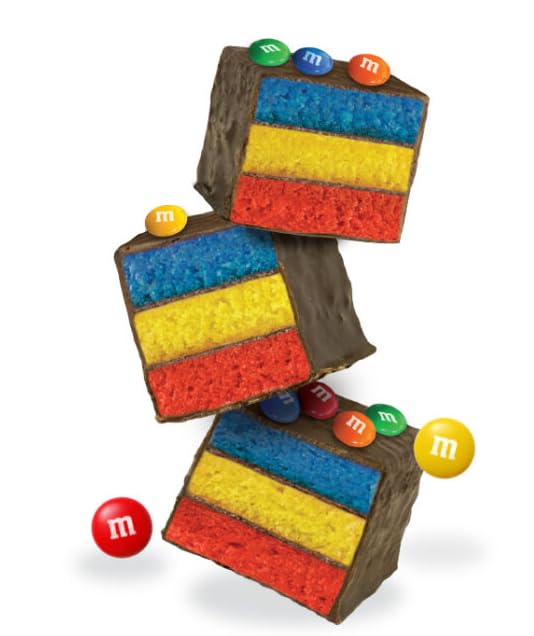The Original Cakebites by Cookies United, Grab-and-Go Bite-Sized Snack (Classic Italian Rainbow, 8 Pack)