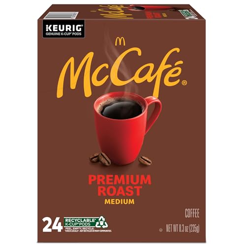 McCafe Premium Medium Roast K-Cup Coffee Pods, Premium Roast, 84 Count