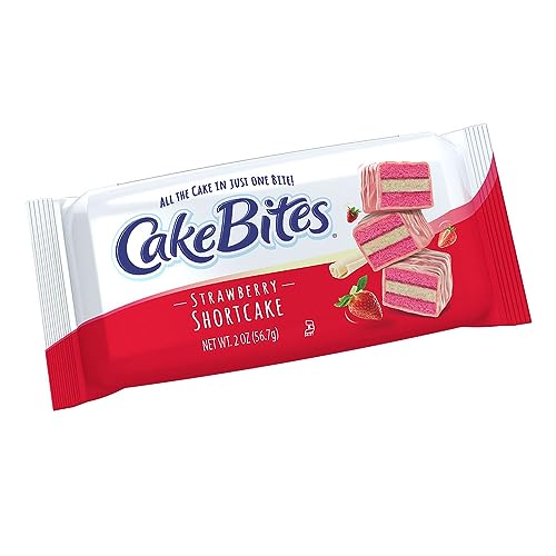 The Original Cakebites by Cookies United, Grab-and-Go Bite-Sized Snack (Classic Italian Rainbow, 8 Pack)