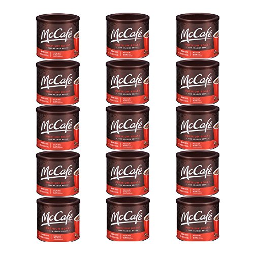 McCafe Colombian, Medium-Dark Roast Ground Coffee, 24 oz Canister