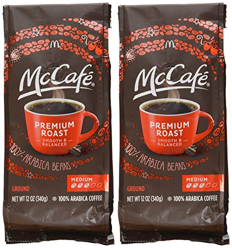 McCafe Premium Roast Decaf, Medium Roast Ground Coffee, 12 oz Bag
