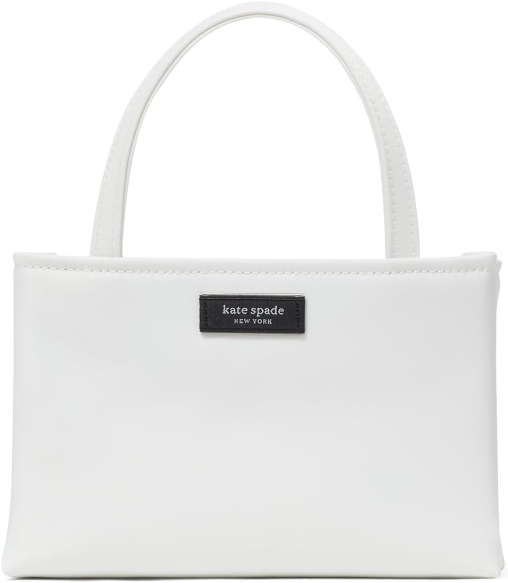 kate spade new york SAM ICON KSNYL Mini Tote, White Dove