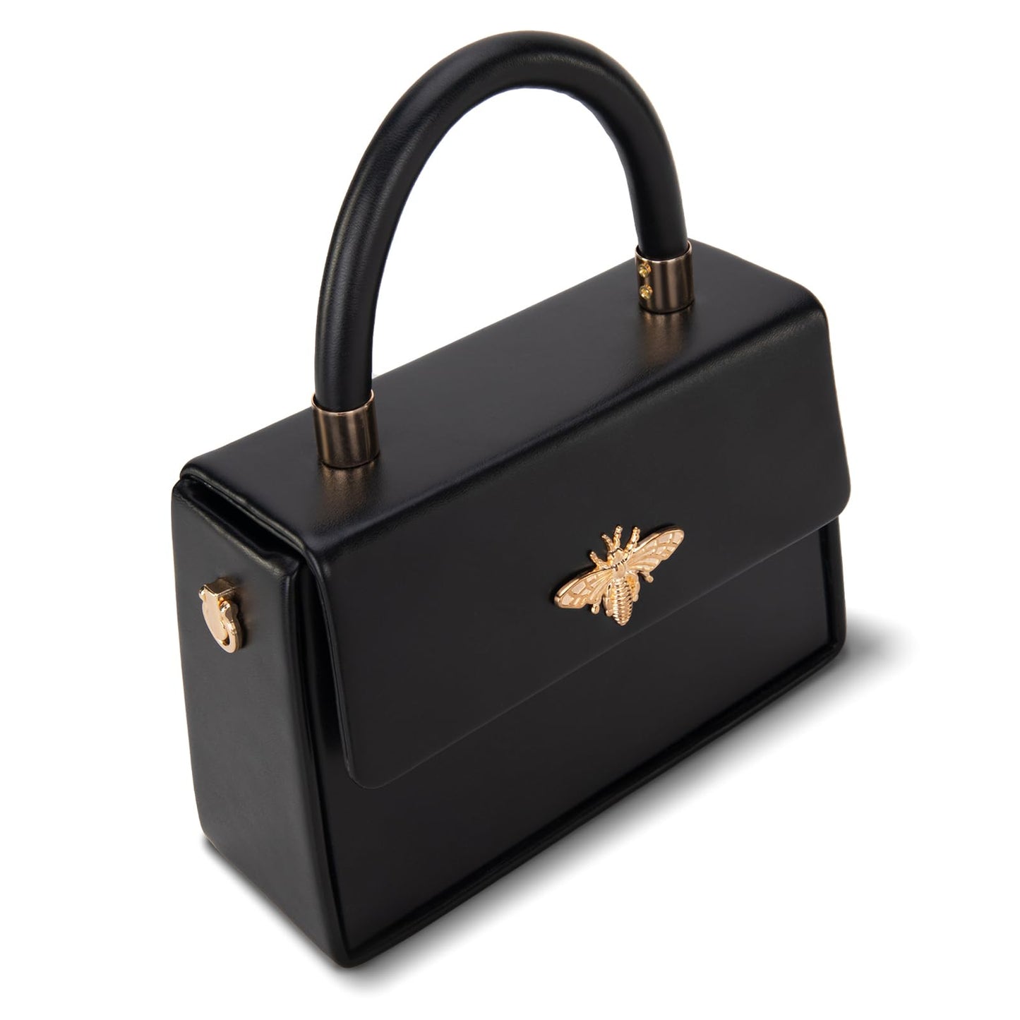 Milan Chiva Kleine Geldbörse mit Henkel für Damen, Mini-Umhängetasche, elegante quadratische Tasche