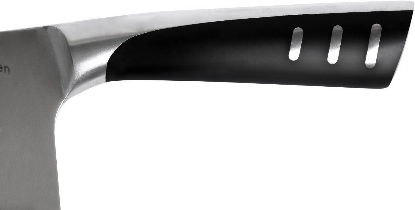 Utopia Kitchen 8 Inch Cleaver Knife Stainless Steel Chopper Butcher Knife for Home Kitchen and Restaurant Black