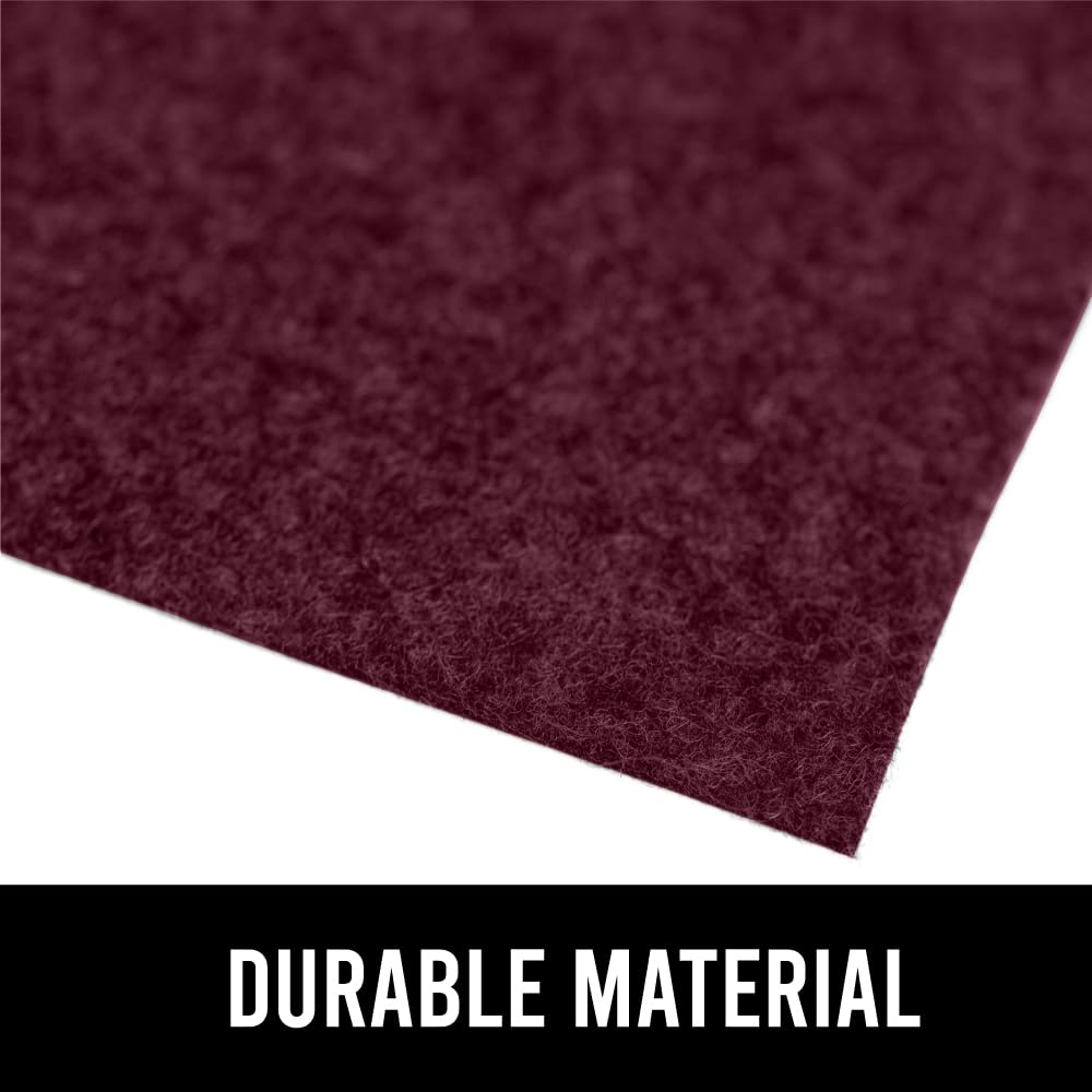 Gorilla Grip LeakGuard, nicht klebende Unterspülmatte für Küchenschränke, 24 x 40, wasserdichte, schnell trocknende Regaleinlage, langlebige, saugfähige Filzmatten für Badezimmerwaschbecken, Schränke, Kommoden, Damast, Taupe-Creme