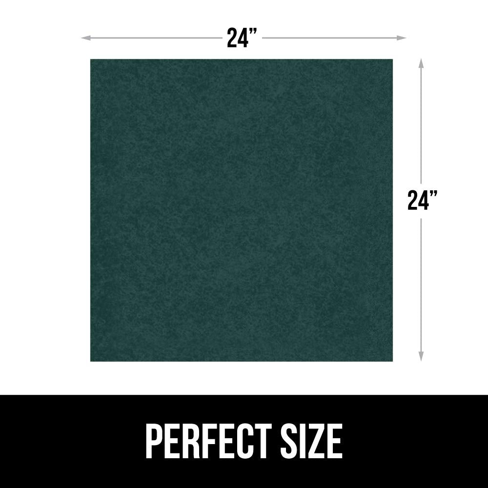 Gorilla Grip LeakGuard, nicht klebende Unterspülmatte für Küchenschränke, 24 x 40, wasserdichte, schnell trocknende Regaleinlage, langlebige, saugfähige Filzmatten für Badezimmerwaschbecken, Schränke, Kommoden, Damast, Taupe-Creme