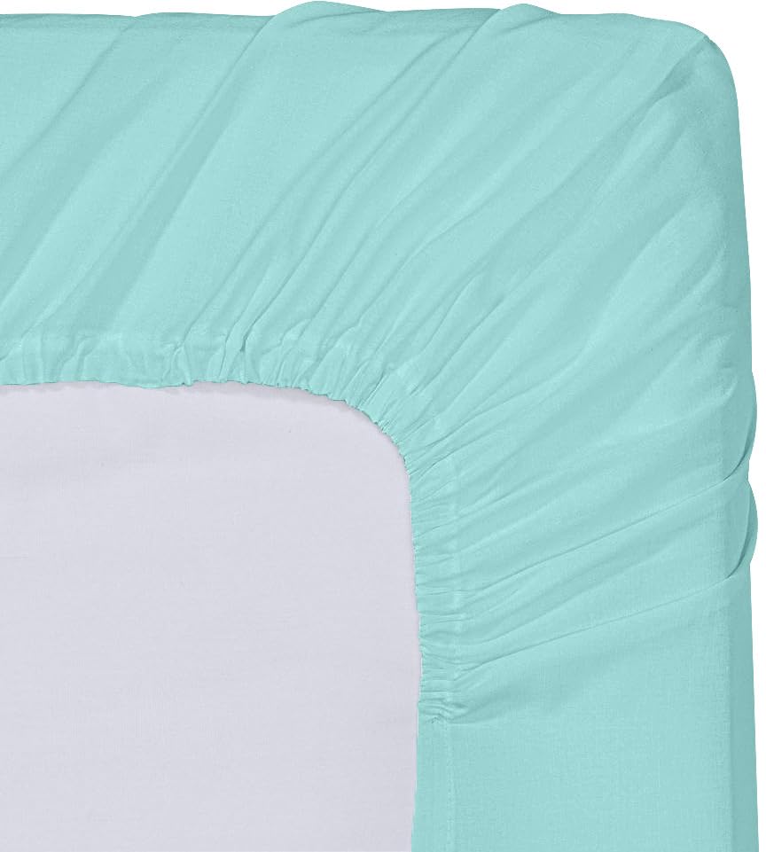 Utopia Bedding Spannbettlaken für Queensize-Betten – Großpackung mit 6 Spannbettlaken – weiche gebürstete Mikrofaser – tiefe Taschen – schrumpft und verblasst nicht – pflegeleicht (grau)