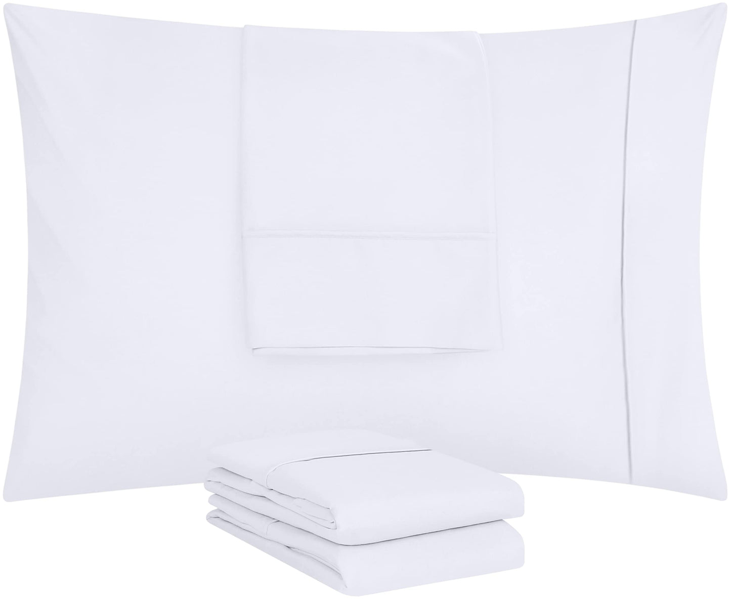 Utopia Bedding Pillow Cases - Envelope Closure - Soft Brushed Microfiber Fabric - Shrinkage and Fade Resistant Pillow