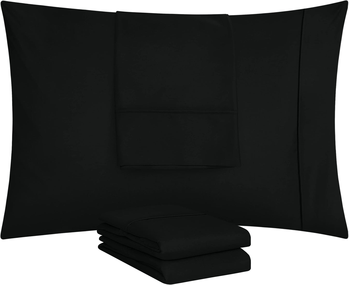 Utopia Bedding Pillow Cases - Envelope Closure - Soft Brushed Microfiber Fabric - Shrinkage and Fade Resistant Pillow