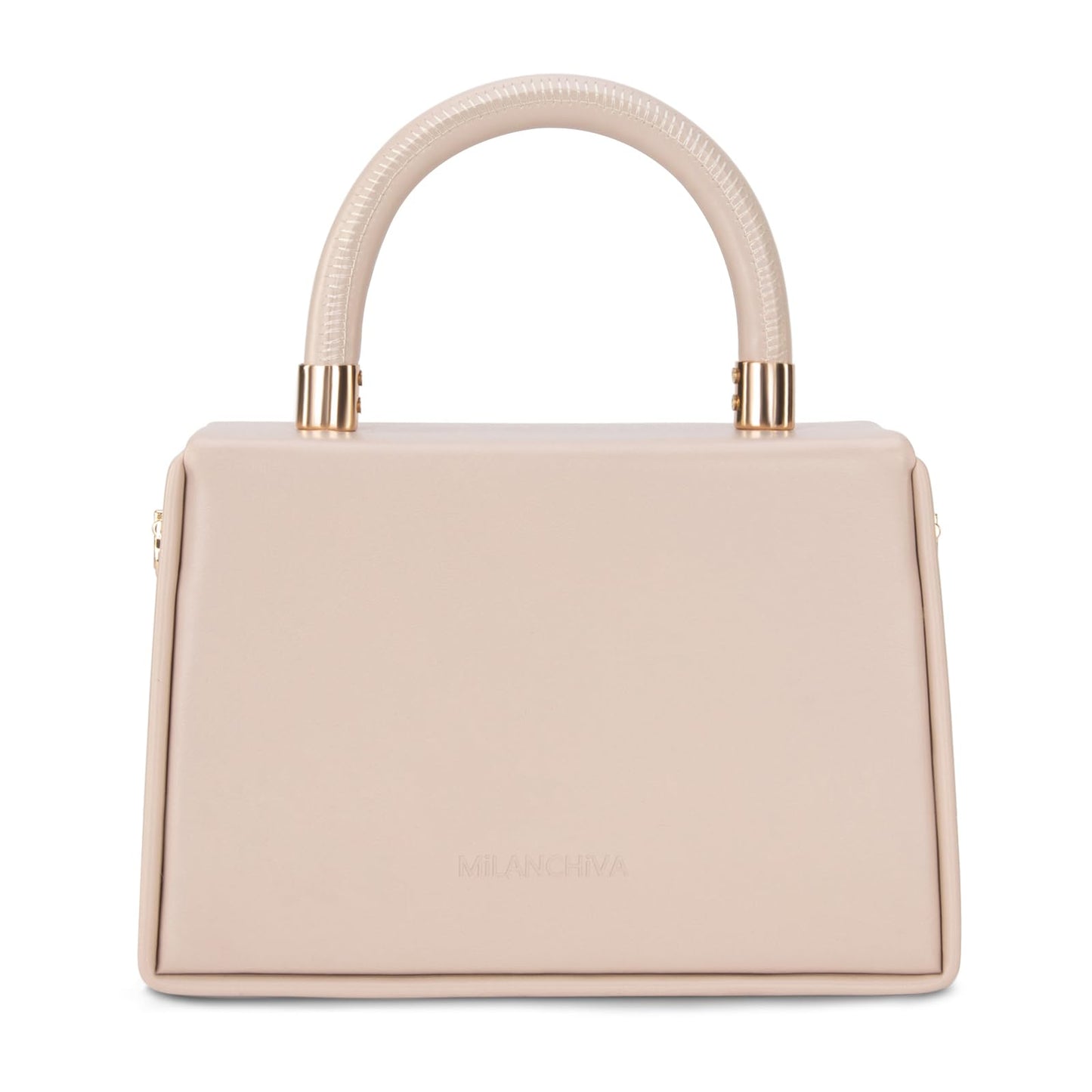 Milan Chiva Kleine Geldbörse mit Henkel für Damen, Mini-Umhängetasche, elegante quadratische Tasche