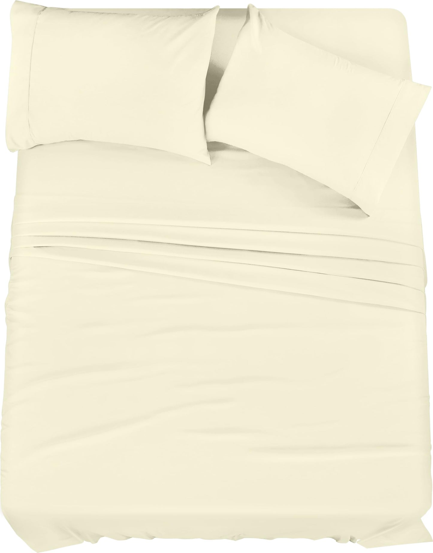 Utopia Bedding Full Bed Sheets Set - 4 Piece Bedding - Brushed Microfiber - Shrinkage and Fade Resistant - Easy Care TWIN