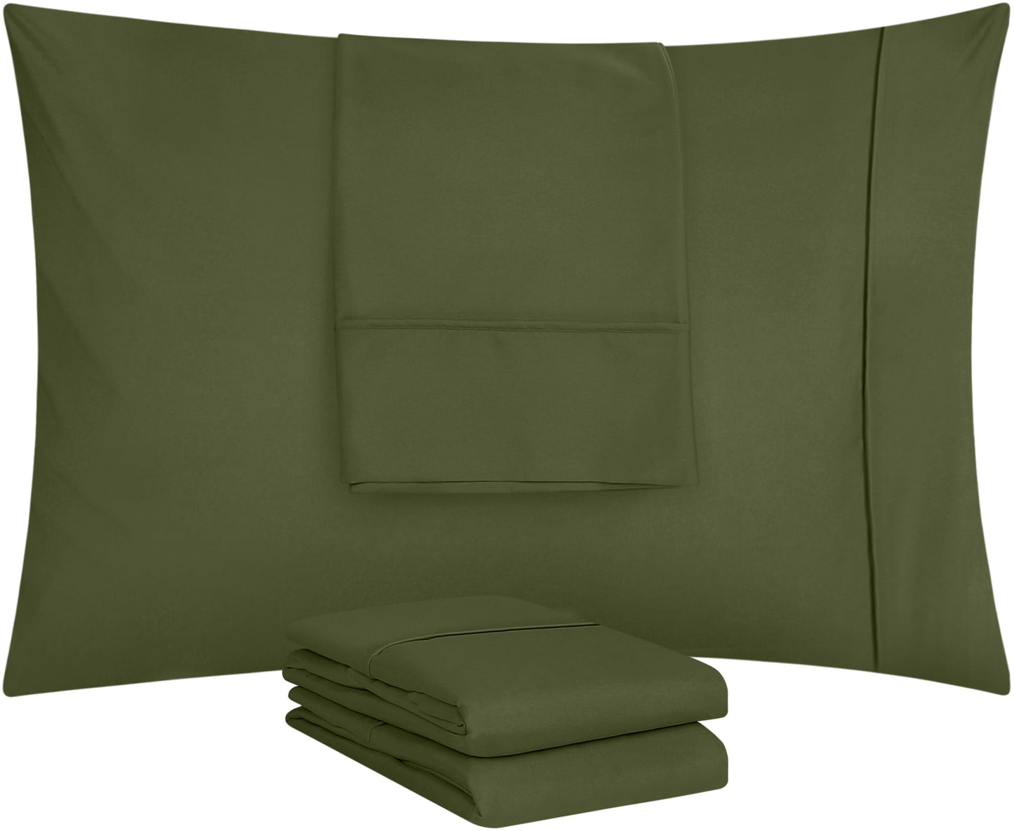 Utopia Bedding Pillow Cases - Envelope Closure - Soft Brushed Microfiber Fabric - Shrinkage and Fade Resistant Pillow
