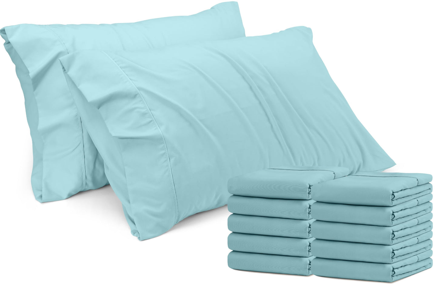 Utopia Bedding Pillow Cases - Envelope Closure - Soft Brushed Microfiber Fabric - Shrinkage and Fade Resistant Pillow