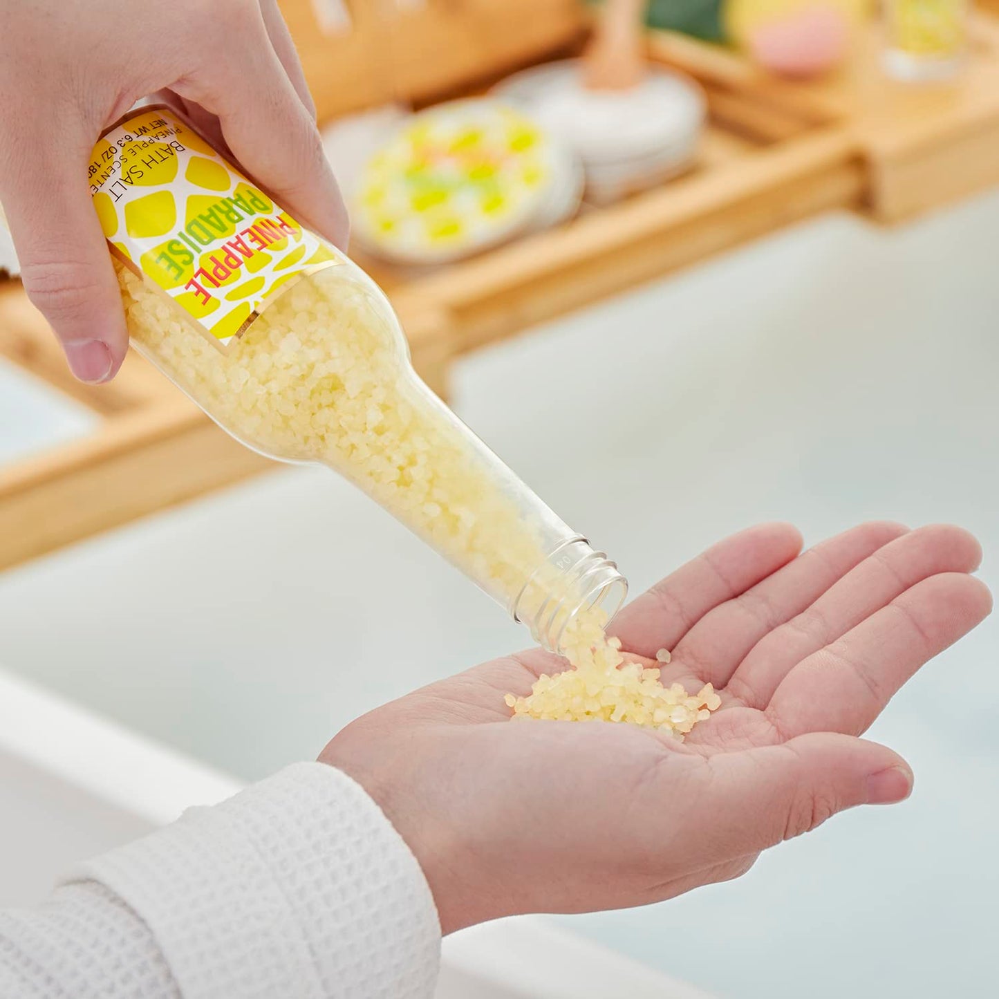 Spa-Geschenke für Frauen, Geschenkset, Selbstpflegeset, Geburtstagsgeschenke, 5-teiliges Rosenbadeset mit Massageöl, Badebombe, Salzpeeling, Seife, Handcreme, Weihnachtsgeschenke für Mama