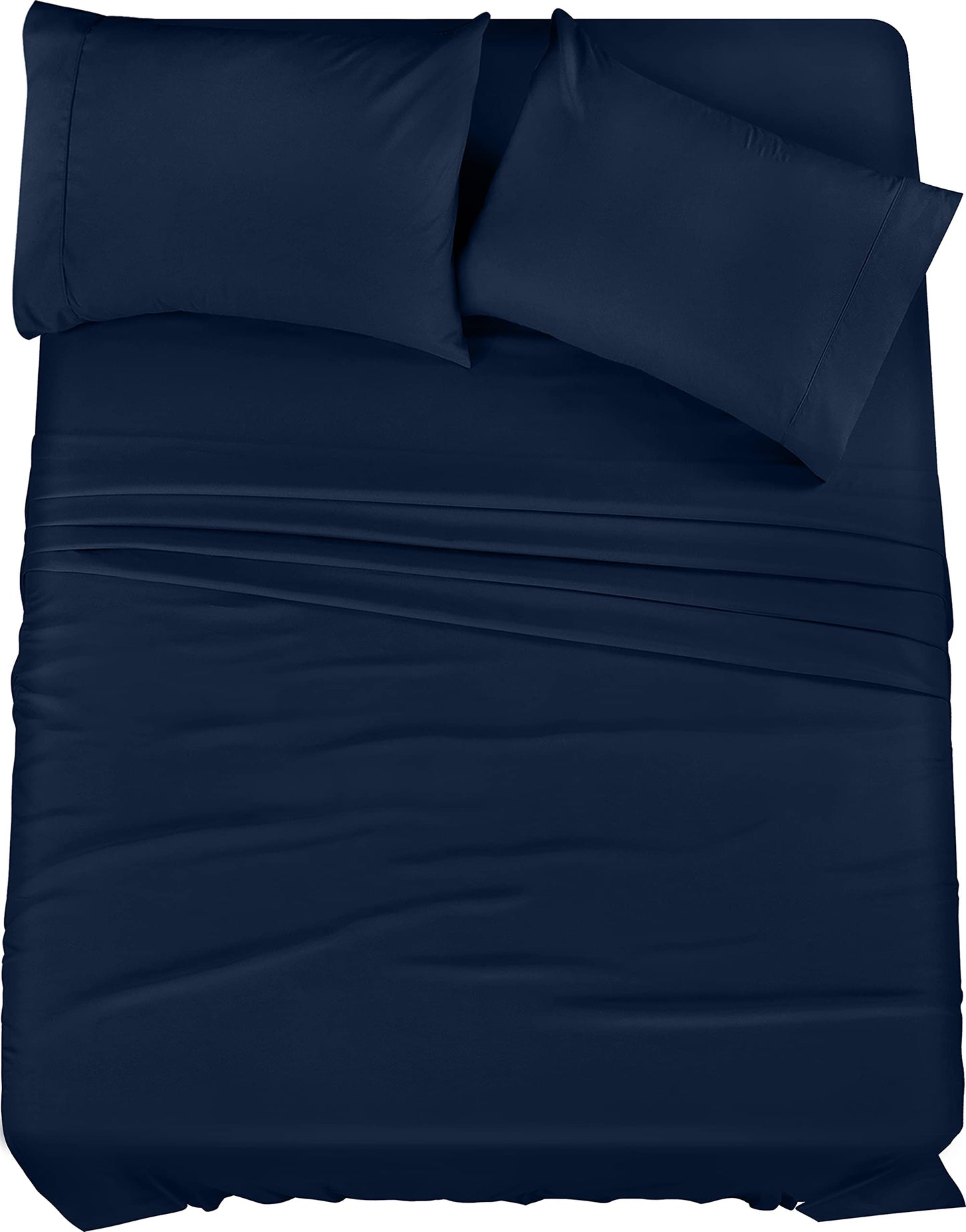 Utopia Bedding Full Bed Sheets Set - 4 Piece Bedding - Brushed Microfiber - Shrinkage and Fade Resistant - Easy Care TWIN