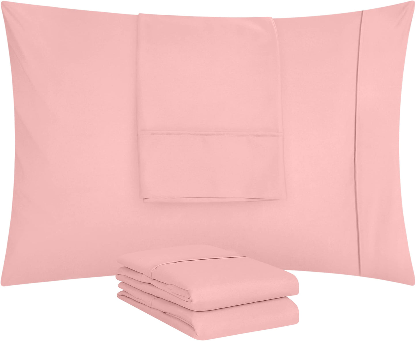 Utopia Bedding Pillow Cases - Envelope Closure - Soft Brushed Microfiber Fabric - Shrinkage and Fade Resistant Pillow