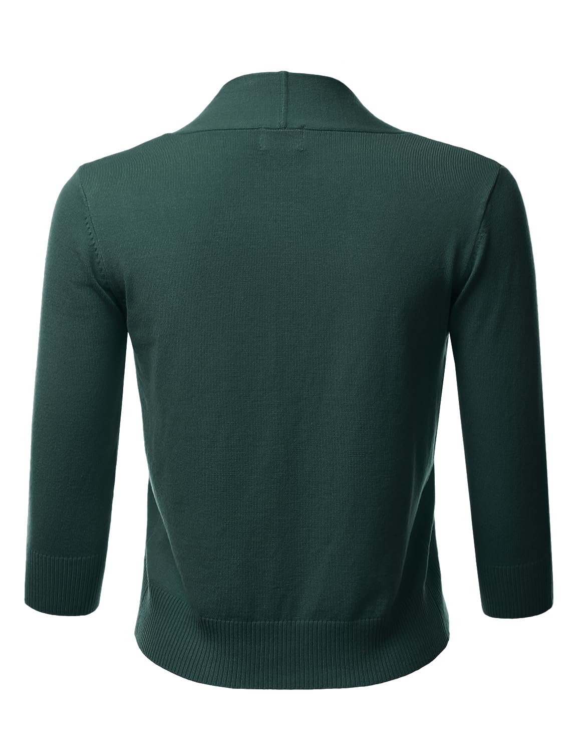 LALABEE Damen-Bolero, klassisch, 3/4-Ärmel, vorne offen, kurz, Cardigan, Shrugs für Kleider (S~XXL)