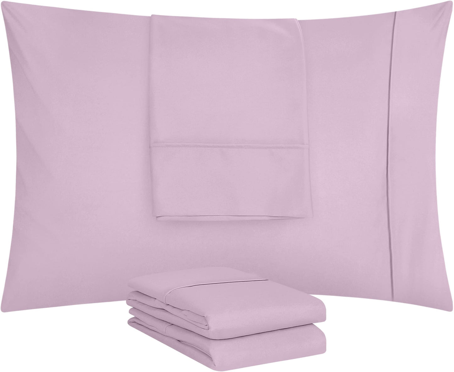 Utopia Bedding Pillow Cases - Envelope Closure - Soft Brushed Microfiber Fabric - Shrinkage and Fade Resistant Pillow