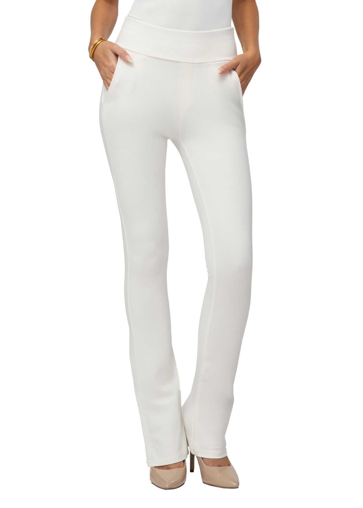 Conceited Stretch Slacks for Women in Slim, Straight and Flare - Ponte Pants