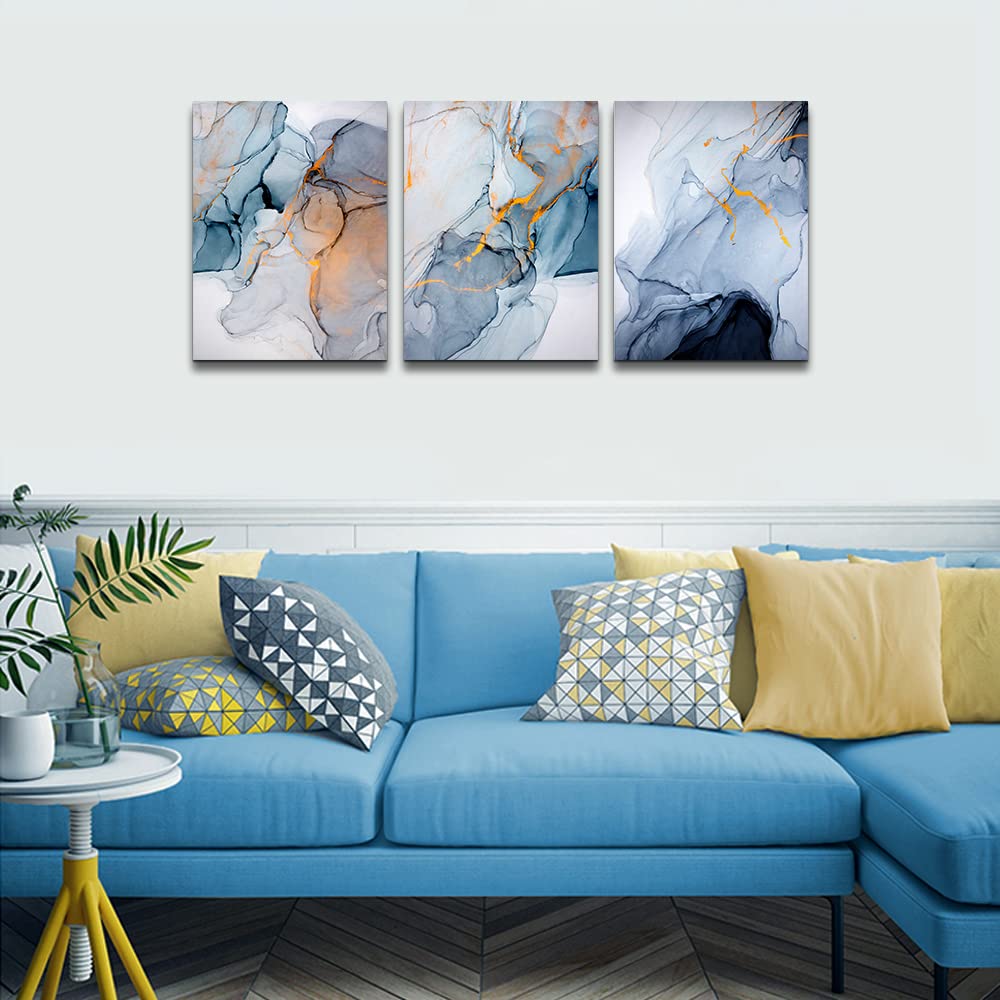 TTHYUEWS Canvas Wall Art for bar kitchen Living Room Office Bathroom home decoration Board Black and white Beach scenery golden Pineapple pictures Artwork restaurant Wall Decor Ready to Hang