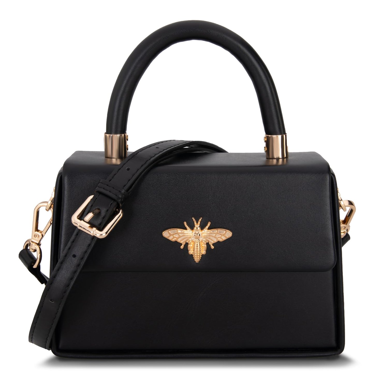 Milan Chiva Kleine Geldbörse mit Henkel für Damen, Mini-Umhängetasche, elegante quadratische Tasche