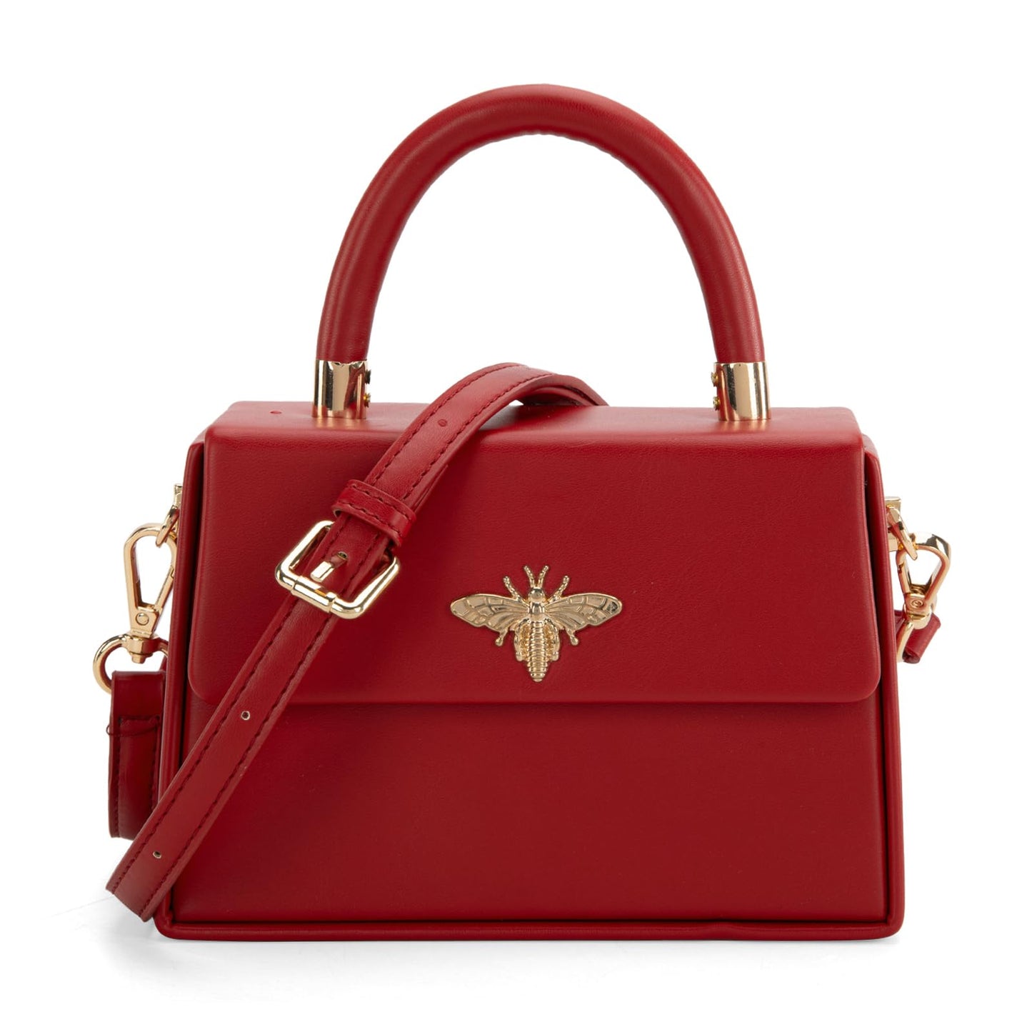 Milan Chiva Kleine Geldbörse mit Henkel für Damen, Mini-Umhängetasche, elegante quadratische Tasche