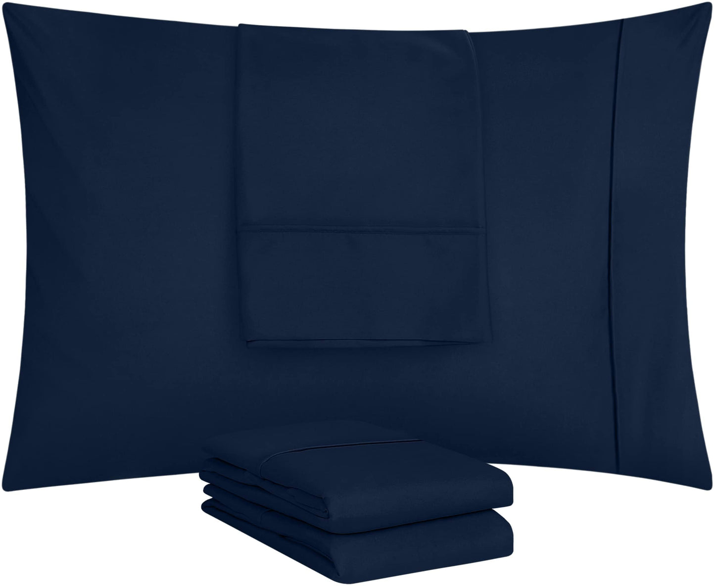 Utopia Bedding Pillow Cases - Envelope Closure - Soft Brushed Microfiber Fabric - Shrinkage and Fade Resistant Pillow