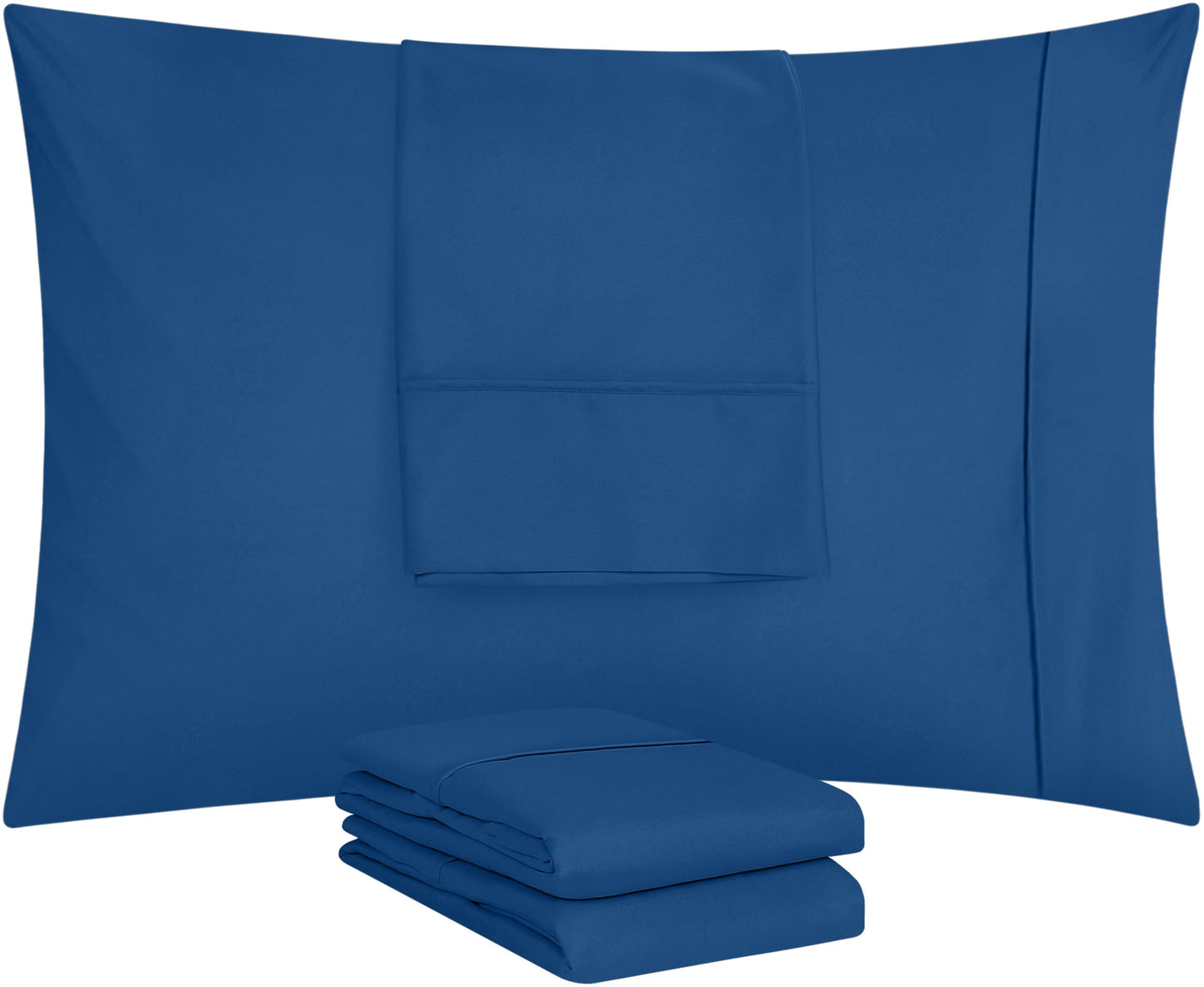 Utopia Bedding Pillow Cases - Envelope Closure - Soft Brushed Microfiber Fabric - Shrinkage and Fade Resistant Pillow