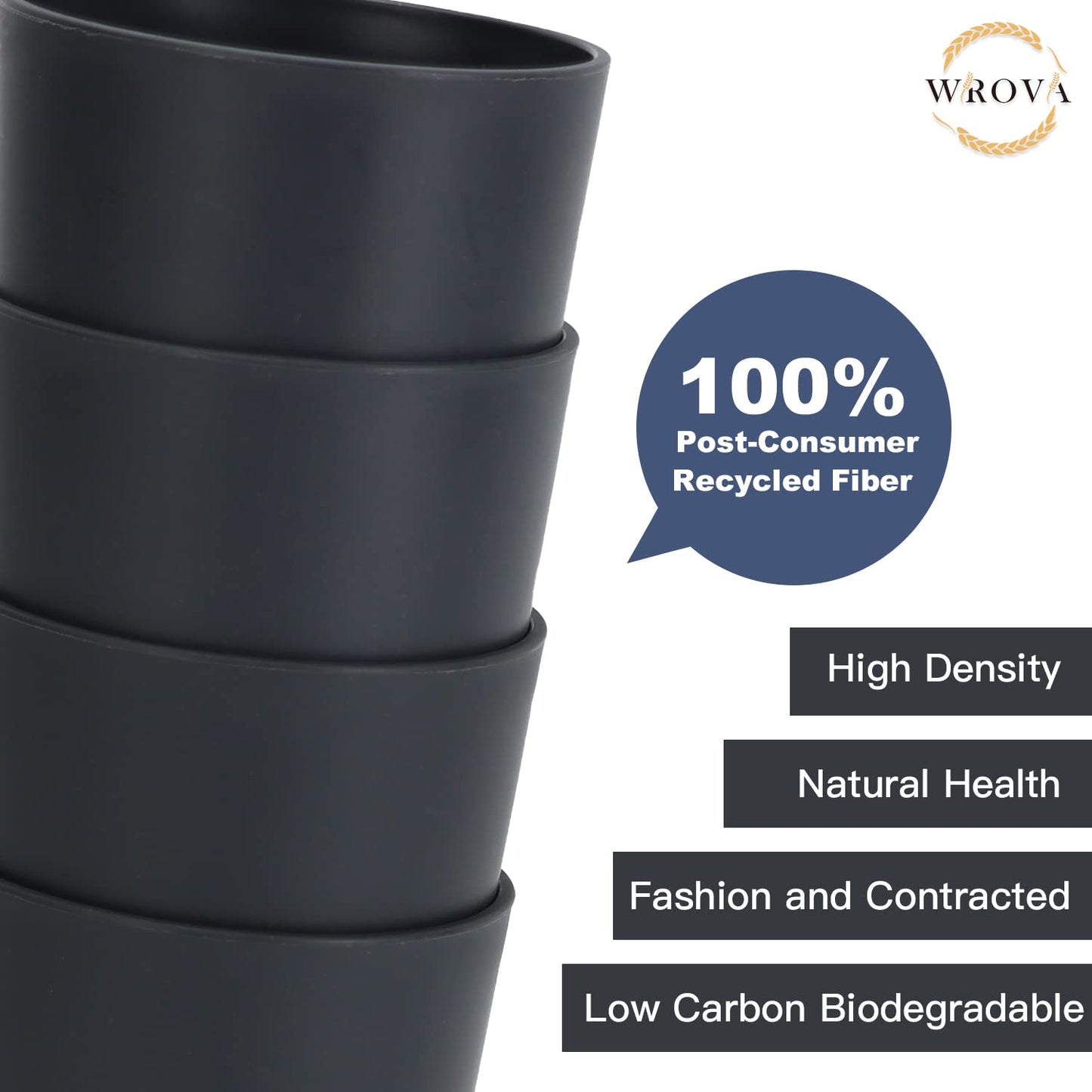 Wheat Straw Cups 8 PCS Good Alternative to Plastic Reusable Cups 20 oz Unbreakable Drinking Cup Reusable Dishwasher Safe Water Plastic Glasses Colorful Series