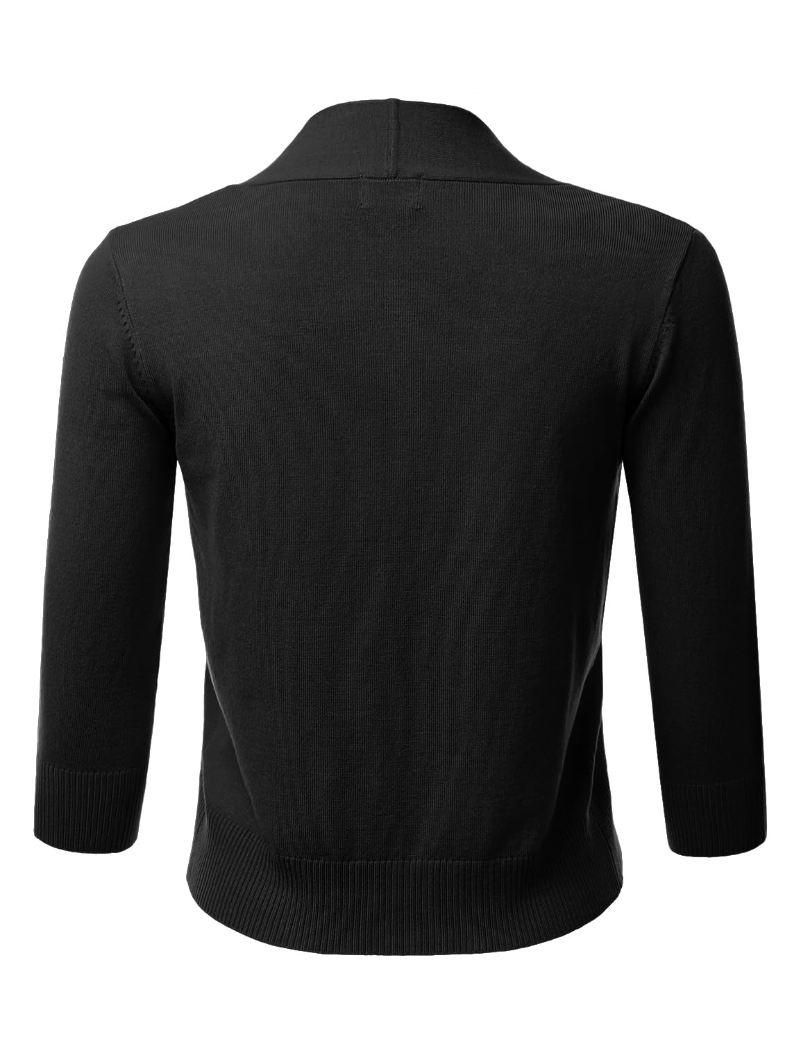 LALABEE Damen-Bolero, klassisch, 3/4-Ärmel, vorne offen, kurz, Cardigan, Shrugs für Kleider (S~XXL)