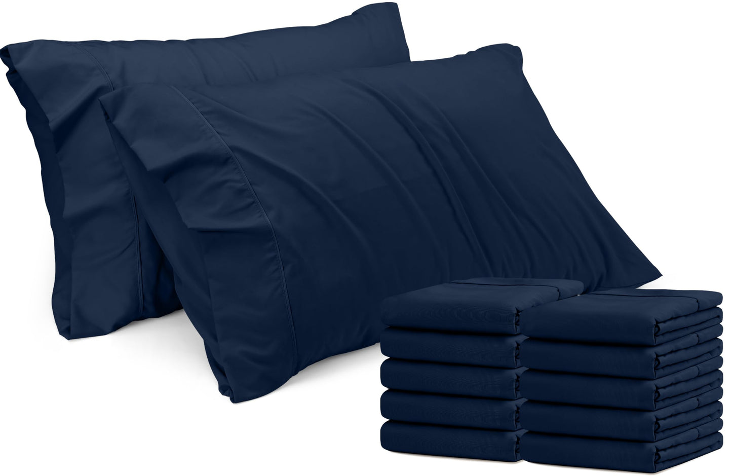 Utopia Bedding Pillow Cases - Envelope Closure - Soft Brushed Microfiber Fabric - Shrinkage and Fade Resistant Pillow