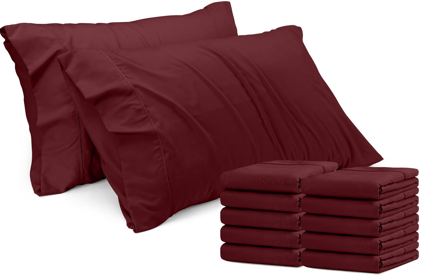 Utopia Bedding Pillow Cases - Envelope Closure - Soft Brushed Microfiber Fabric - Shrinkage and Fade Resistant Pillow