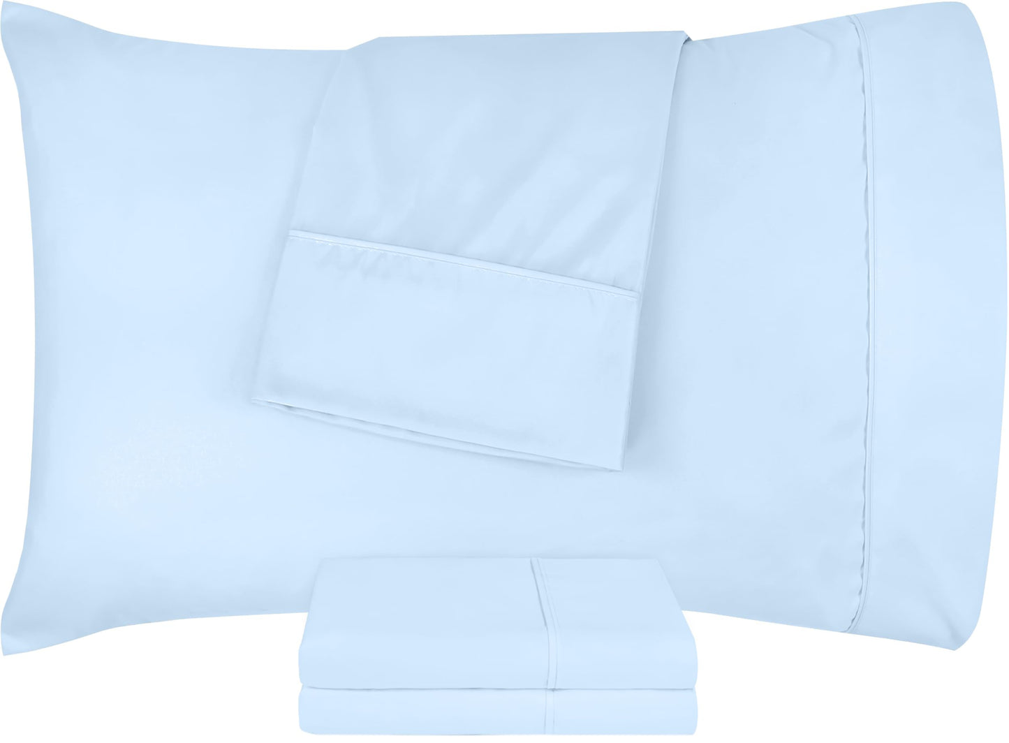 Utopia Bedding Pillow Cases - Envelope Closure - Soft Brushed Microfiber Fabric - Shrinkage and Fade Resistant Pillow