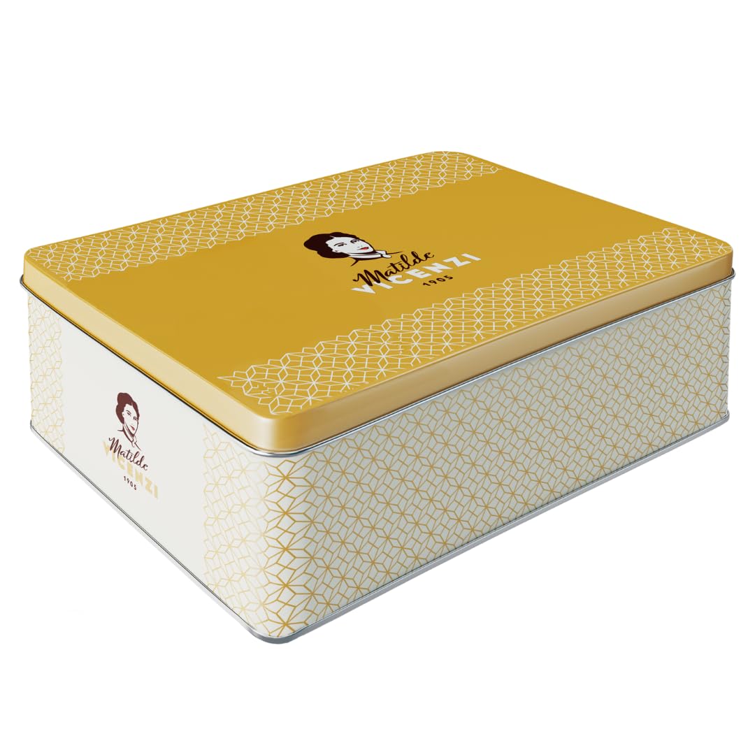 Millefoglie D'Italia Fine Selection of Italian Puff Pastries, Assortment of Vanilla, Chocolate, Butter & Raspberry Cookies, 13.23 oz (375g)
